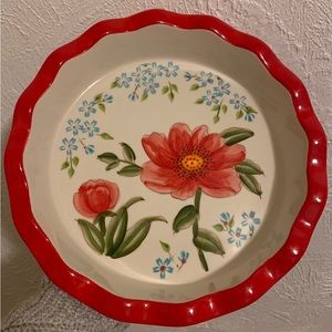 Ruffled Pie Baking Dish